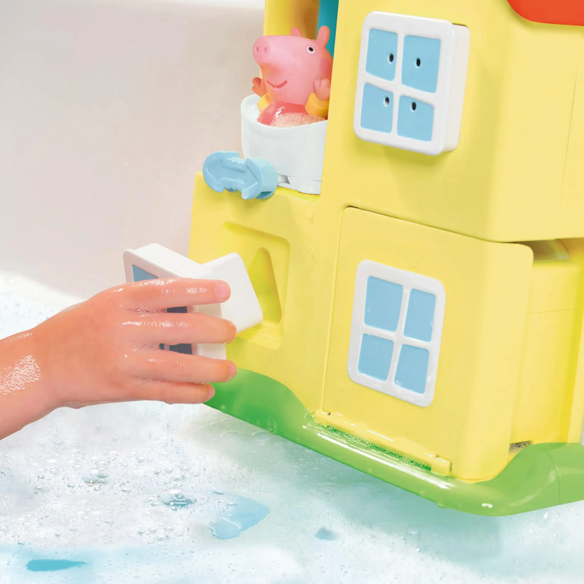 Lamaze Bath Toys|Bath Accessories>Peppa's House Bath Playset