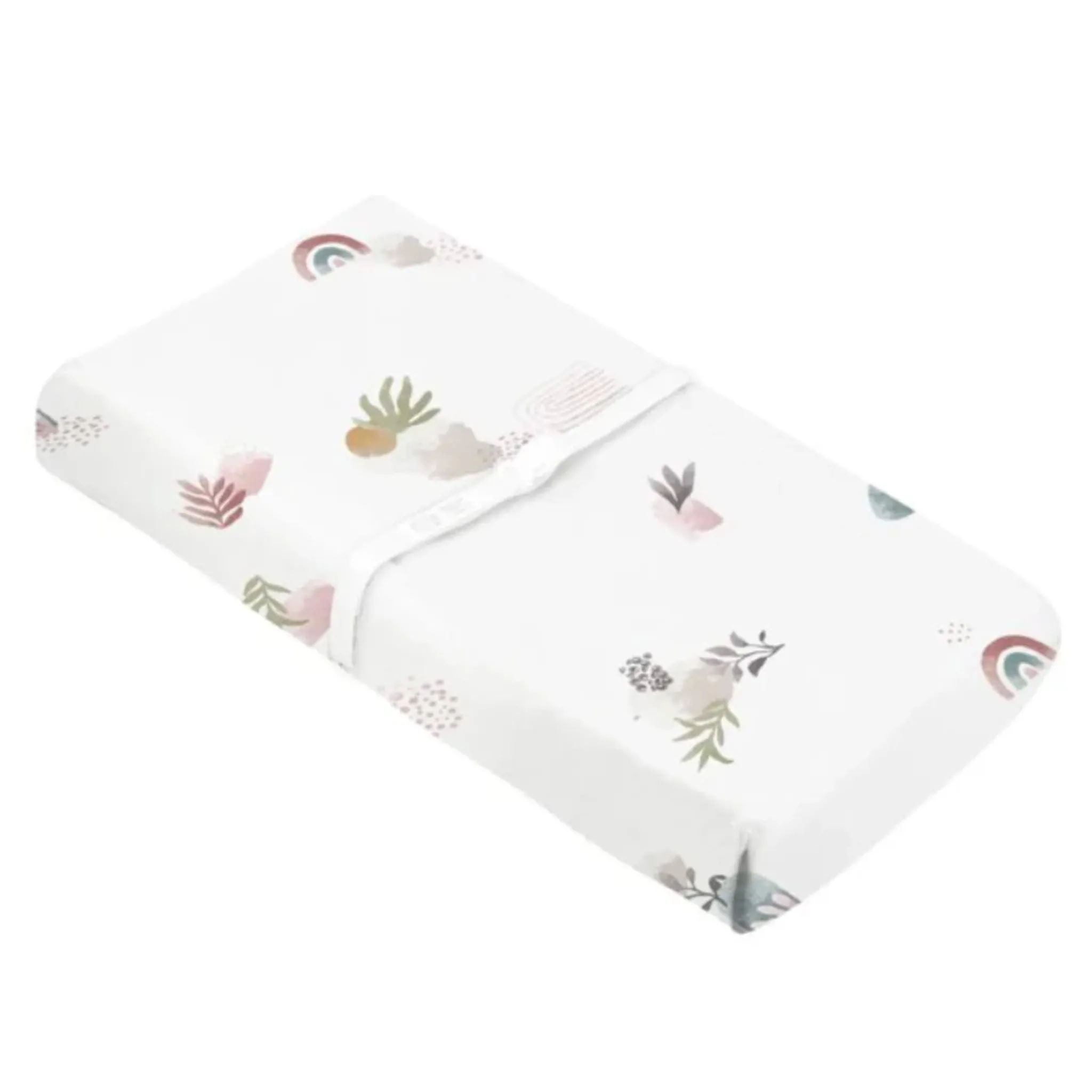 Kushies Changing Tables|Changing Pad Covers>Percale Changing Pad Cover- Floral