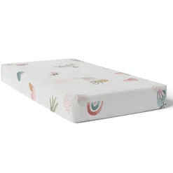 Kids Kushies Percale Crib Sheet - Floral