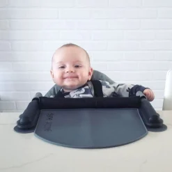 Kids Guzzie + Guss Breastfeeding|Tableware>Perch Silicone Placemat - Grey