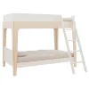 Oeuf Perch Twin Bunk Bed - Natural/ White