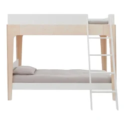 Oeuf Perch Twin Bunk Bed - Natural/ White