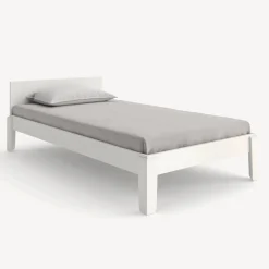 Oeuf Twin, Full & Queen Beds>PerchTwin Bed - White