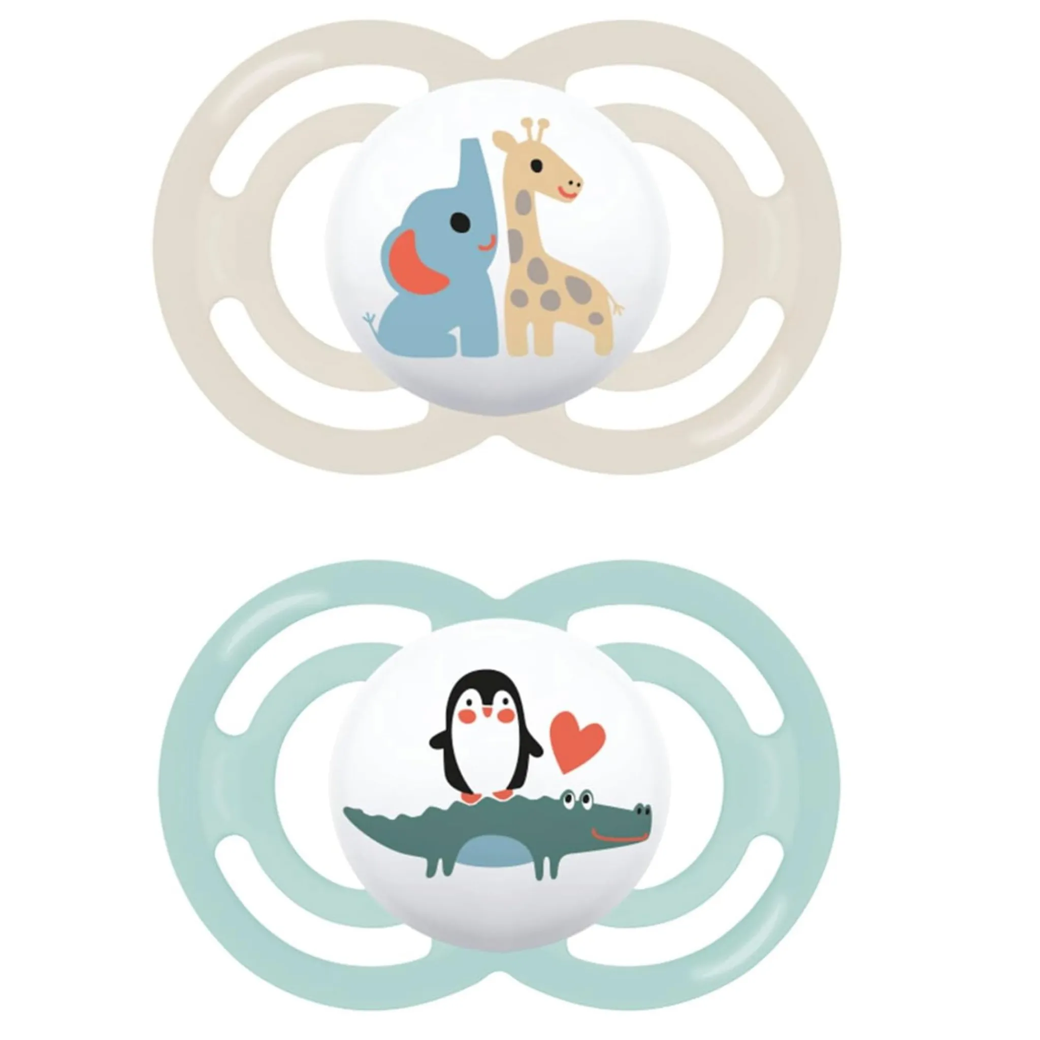 Mam Baby Perfect Pacifiers 6 Months+ (2 pack)