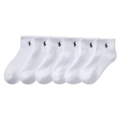 Kids/BOY Polo Ralph Lauren Performance Socks (6) 4-11y