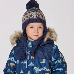 Kids/BOY Deux par Deux Peruvian Knit Hat 2-14