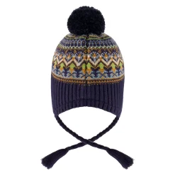 BOY Deux par Deux Beanies>Peruvian Knit Hat 6-24m