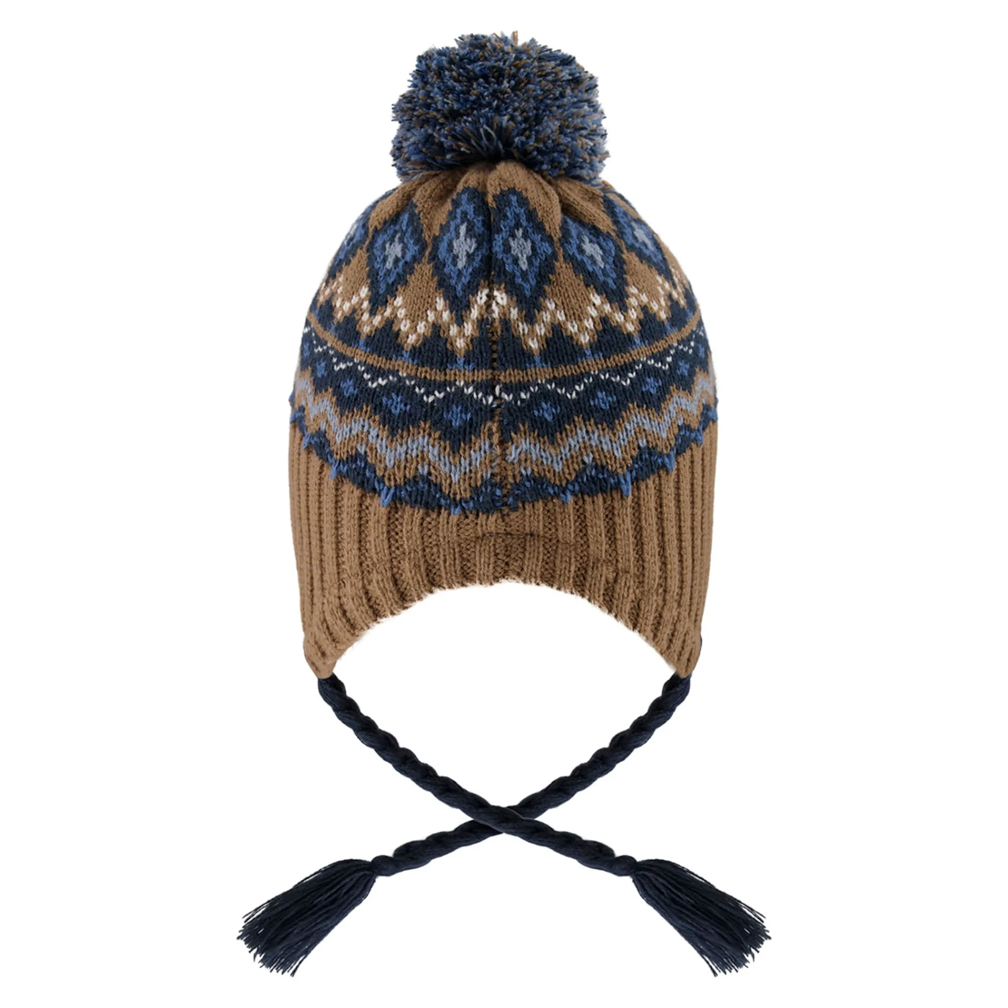 BOY Deux par Deux Peruvian Knit Hat 6-24m