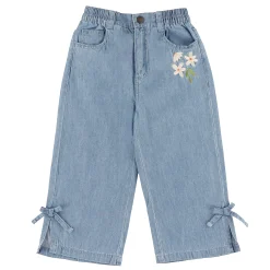 Kids Chat Botte Picnic Chambray Pant 2-8y