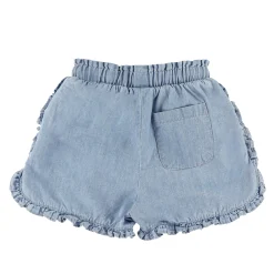 Kids Chat Botte Picnic Chambray Shorts 2-8y