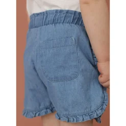 Kids Chat Botte Picnic Chambray Shorts 2-8y