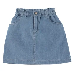 Kids Chat Botte Skirts>Picnic Chambray Skirt 2-8y
