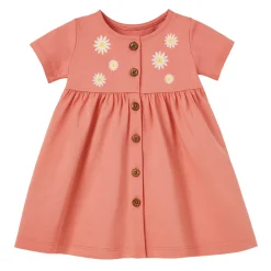 Chat Botte Dresses, Skirts & Outfits>Picnic Coral Dress 3-24m