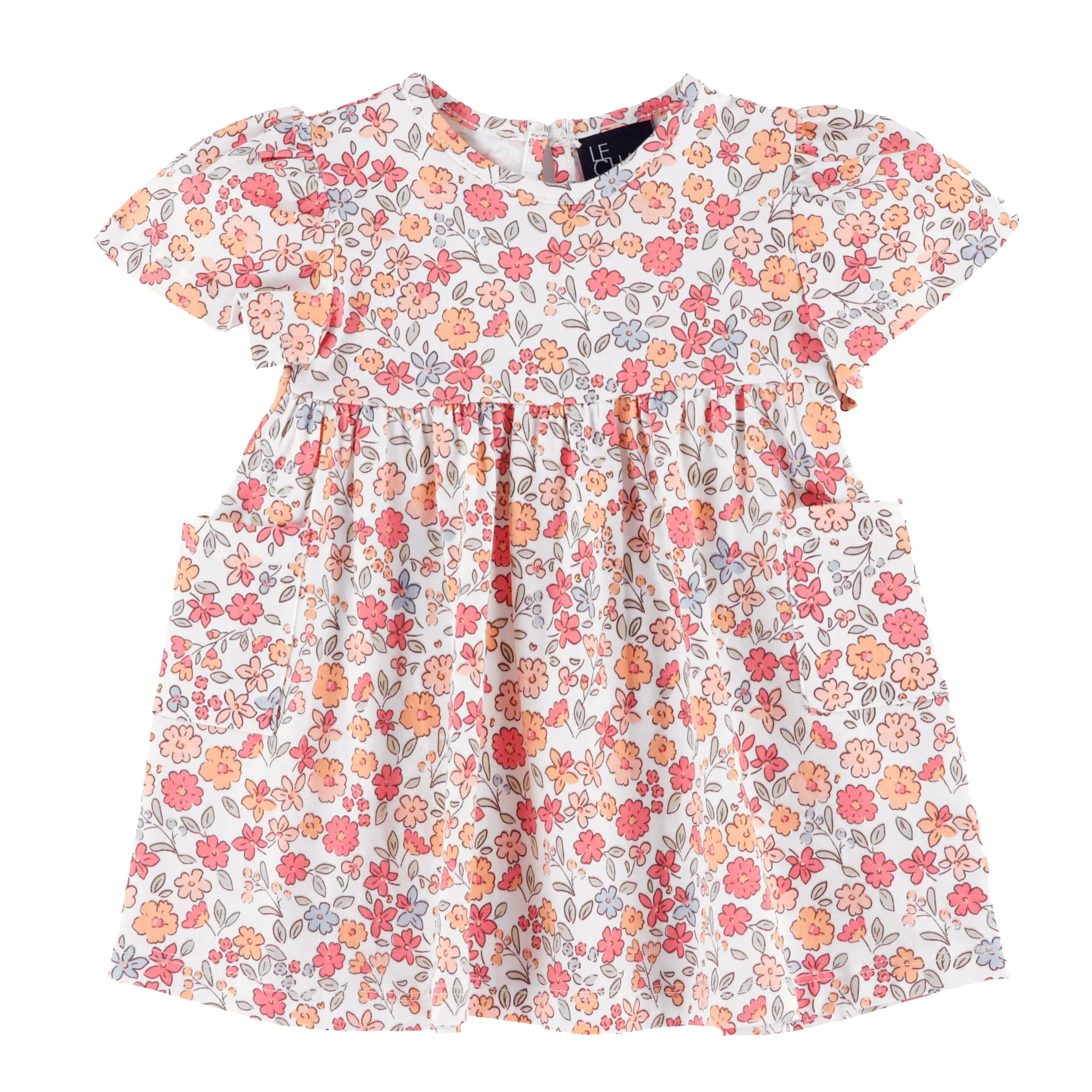 Chat Botte Dresses, Skirts & Outfits>Picnic Flowers Dress 3-24m