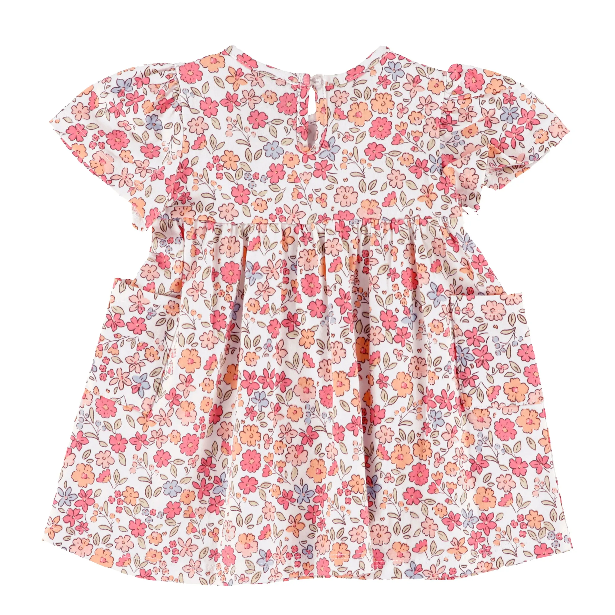 Chat Botte Dresses, Skirts & Outfits>Picnic Flowers Dress 3-24m