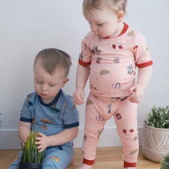Kids Roche Ciseaux Picnic Modal Pajamas 2-14
