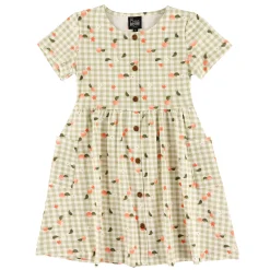 Kids Chat Botte Picnic Peaches Dress 2-8