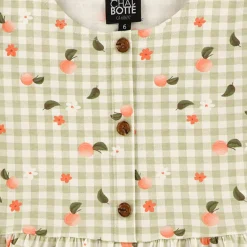 Kids Chat Botte Picnic Peaches Dress 2-8