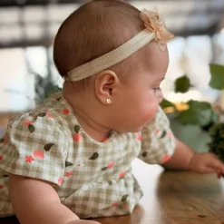 Chat Botte Picnic Peaches Dress 3-24m