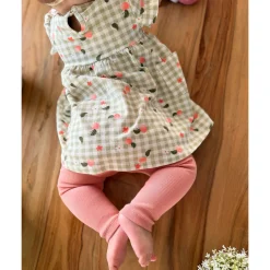 Chat Botte Picnic Peaches Dress 3-24m