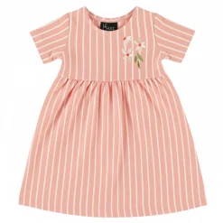 Chat Botte Picnic Striped Dress 3-24m