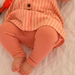 Chat Botte Picnic Striped Dress 3-24m
