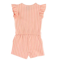 Chat Botte Picnic Striped Romper 3-24m