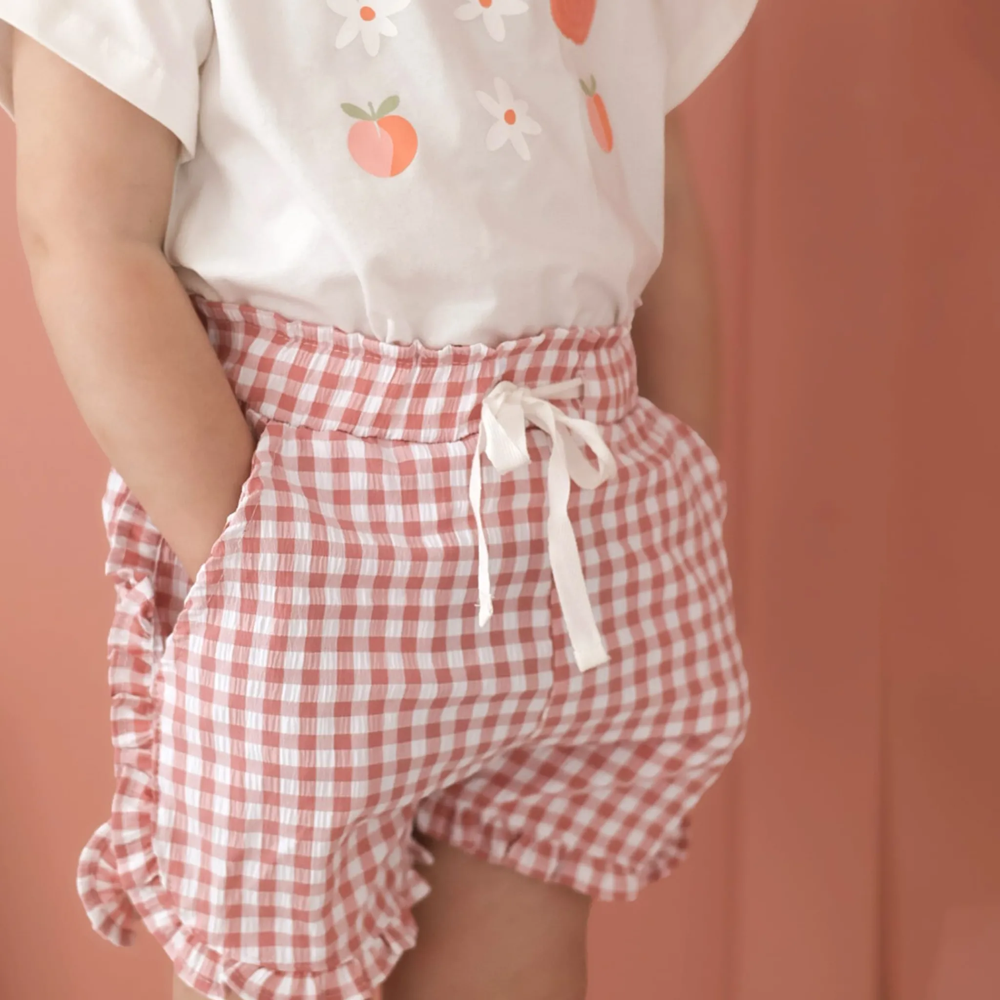 Chat Botte Shorts & Bermuda>Picnic Vichy Shorts 3-24m