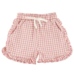 Kids Chat Botte Shorts & Bermuda>Picnic Vichy Shorts 2-8y