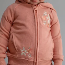Chat Botte Fleeces And Sweatshirts|Tops>Picnic Zip Hoodie 3-24m