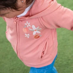 Kids Chat Botte Picnic Zip Hoodie 2-8y