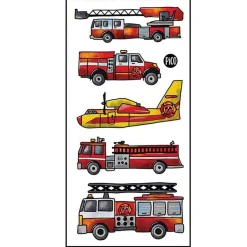Kids Pico Tatouages Temporary Tattoos|Diy & Activities>Pico Tattoos - Fire Trucks
