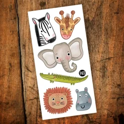 Kids Pico Tatouages Pico Tattoos - Sweet safari