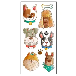 Kids Pico Tatouages Temporary Tattoos|Diy & Activities>Pico Tattoos - The Canine Squad