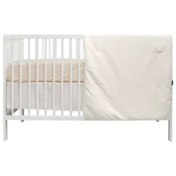 Kids Patlin Bedding Sets|Bedding>3-Piece Crib Bedding Set - Beige Linen Look