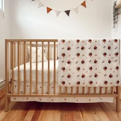Kids Patlin 3-Piece Crib Bedding Set - Hedgehogs