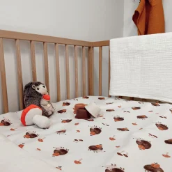 Kids Patlin 3-Piece Crib Bedding Set - Hedgehogs