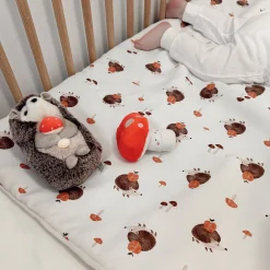 Kids Patlin 3-Piece Crib Bedding Set - Hedgehogs