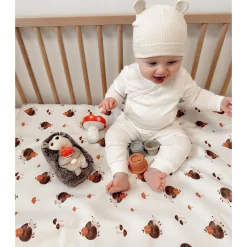 Kids Patlin 3-Piece Crib Bedding Set - Hedgehogs