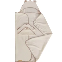 Kids Jasxtek Towels & Wipes|Towels & Wipes>3Pieces Bath Set with Hooded Towel - Moon