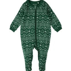BOY Petit Lem Pine Trees Pajamas 0-24m
