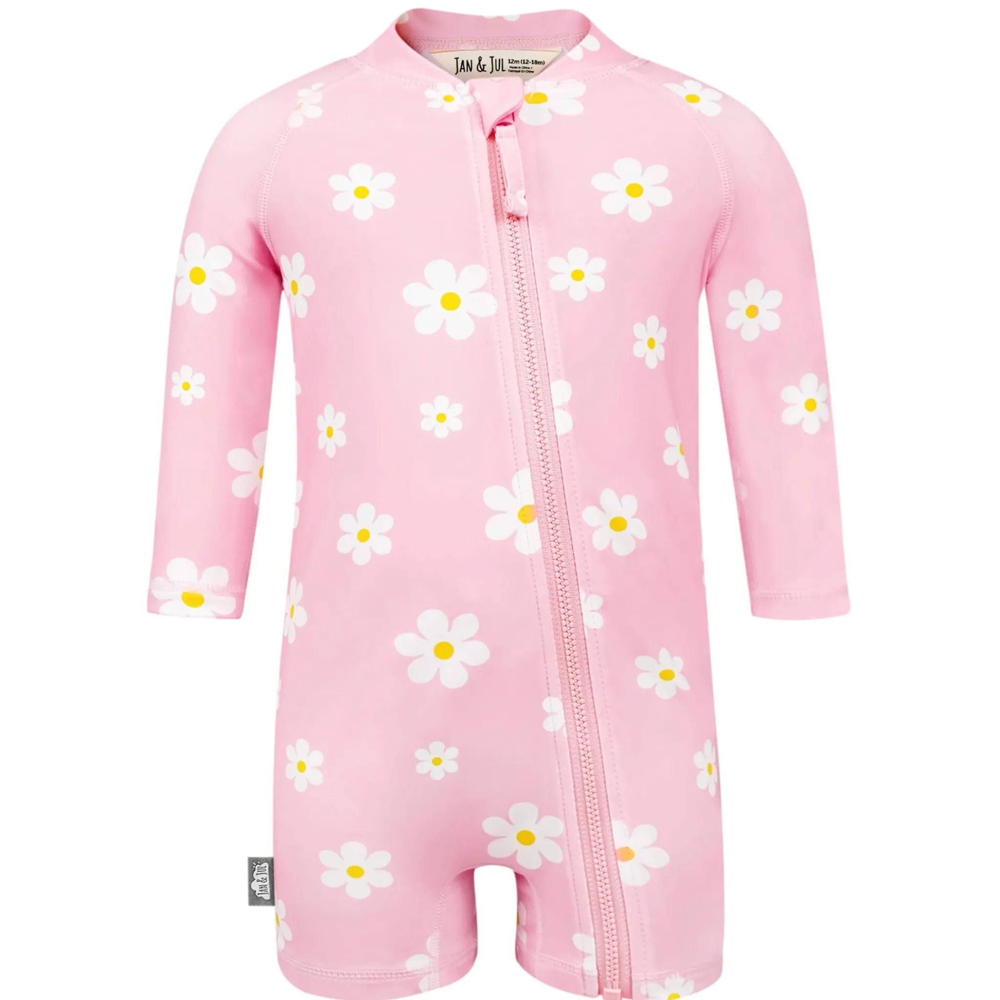 Jan n Jul Swimsuits>Daisy UV Swimsuit 6-24m