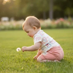 Camp by Birdz Shorts & Bermuda>Pink Evolutive Short 3-24m