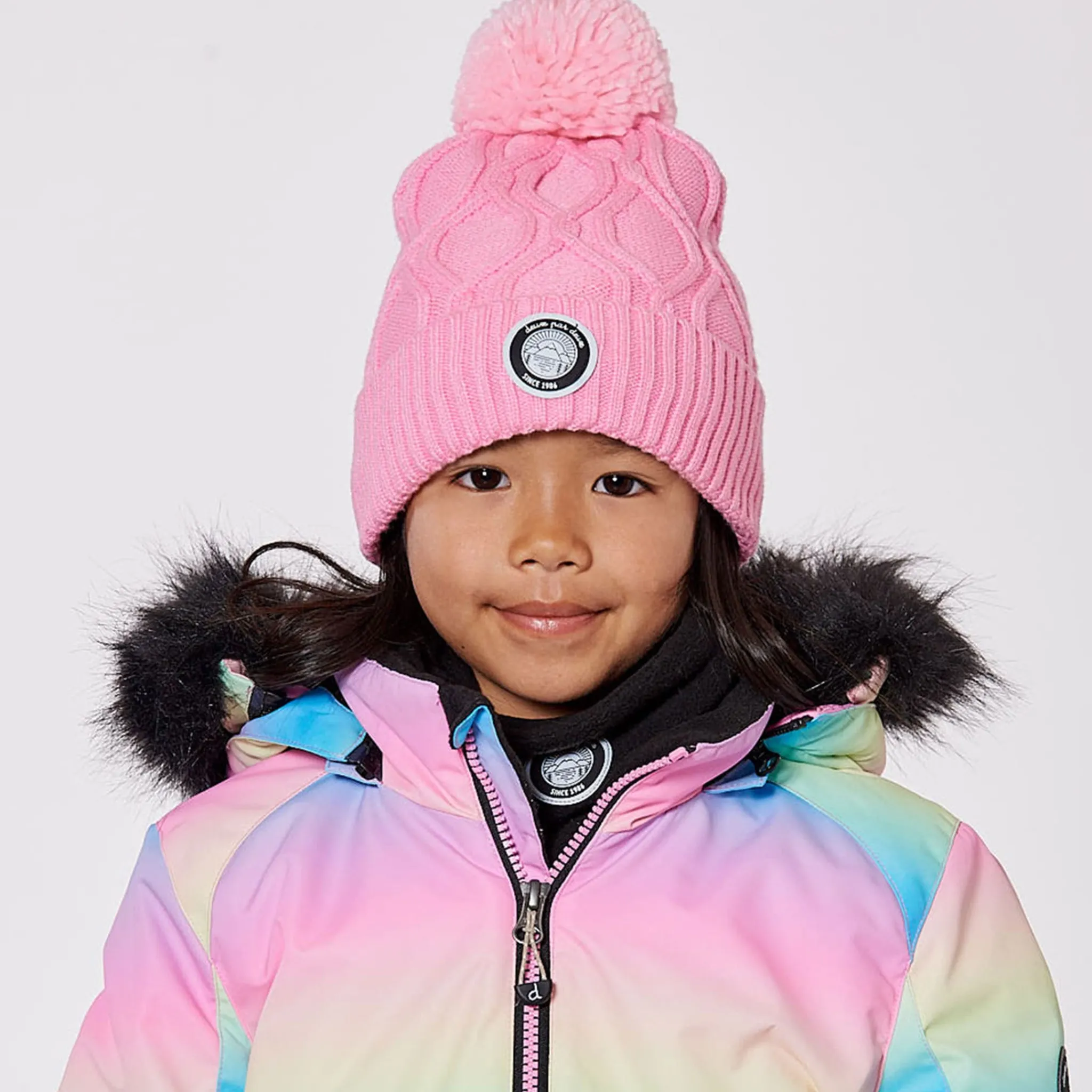 Kids Deux par Deux Knit Hat 2-14