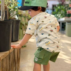 Kids/BOY Camp by Birdz Pirate T-shirt 2-8y