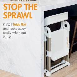 Boon Pivot Toddler Tower - White