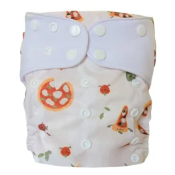 BOY La Petite Ourse Cloth Diapers|Cloth Diapers>Pizza Cloth Diaper 10-35lb