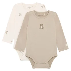 BOY Fixoni 2pk Bear Bodysuit P-24m