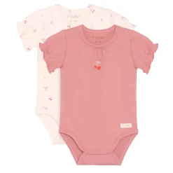 Fixoni 2pk Cherry Bodysuit 6-24m