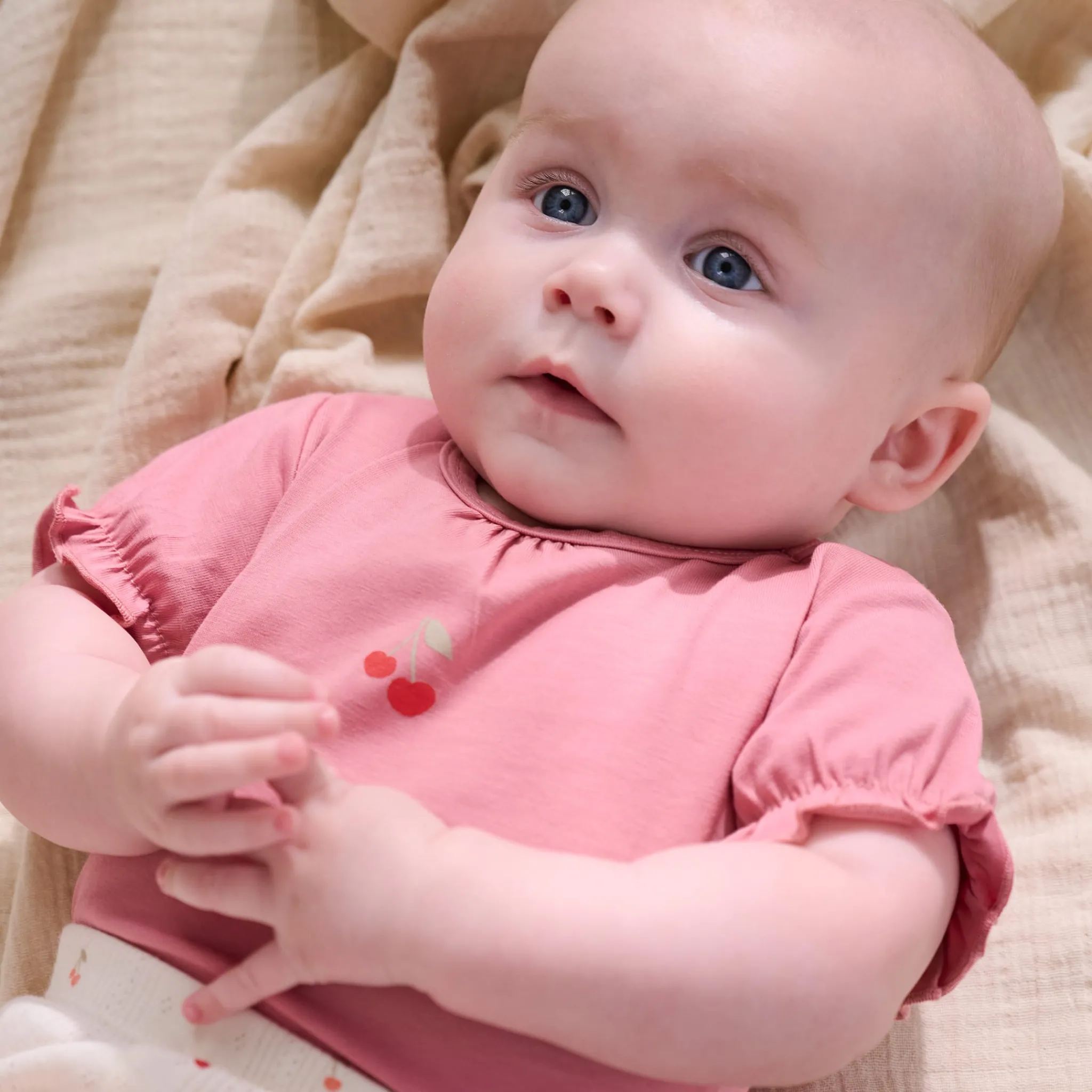 Fixoni 2pk Cherry Bodysuit 6-24m